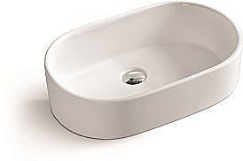 Раковина накладная SantiLine 55 SL-1018 белая купить в интернет-магазине Sanbest