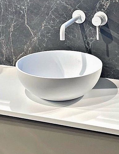 Раковина Boheme Monaco 35 879-35 белая матовая купить в интернет-магазине Sanbest