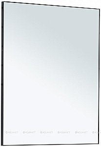 Зеркало De Aqua Сильвер 261670 60 черный в ванную от интернет-магазине сантехники Sanbest