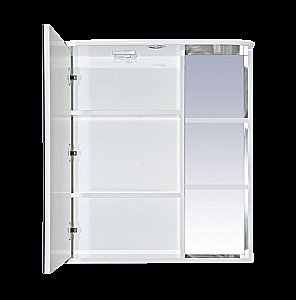 Зеркальный шкаф Misty Венера 70 белый купить в интернет-магазине сантехники Sanbest