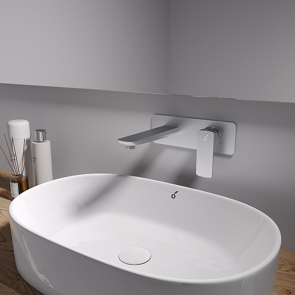 Смеситель для раковины Oliveeka D OL-869003-CR хром купить в интернет-магазине сантехники Sanbest