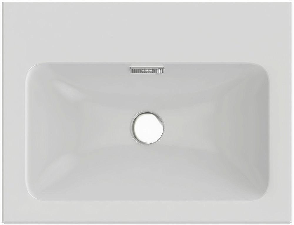 Раковина Jacob Delafon VOX 61 EXAF112-Z-00 белая купить в интернет-магазине Sanbest