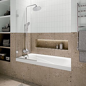 Ванна акриловая Niagara Atrio NG-A16070 160х70 белая купить в интернет-магазине Sanbest