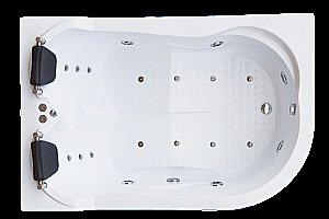 Акриловая ванна Royal Bath Norway De Luxe RB331100DL 180x120 белая с гидромассажем купить в интернет-магазине Sanbest