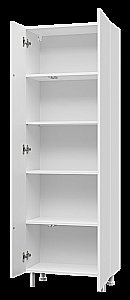 Пенал напольный Misty Лира 60 П-Лир0501-01Л белый для ванной в интернет-магазине сантехники Sanbest