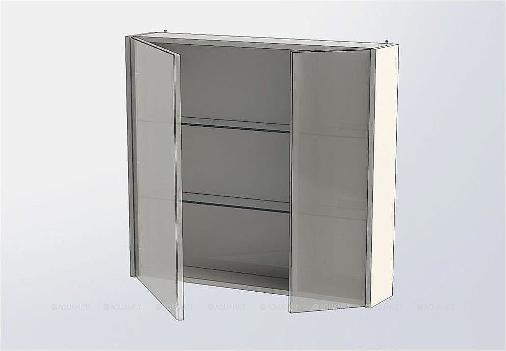 Зеркальный шкаф Aquanet Остин 85 тдуб кантербери купить в интернет-магазине сантехники Sanbest