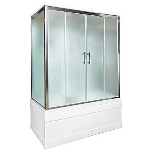 Душевая кабина DTO ЕМ4515 с гидромассажем и пультом 150х85 купить в интернет-магазине Sanbest