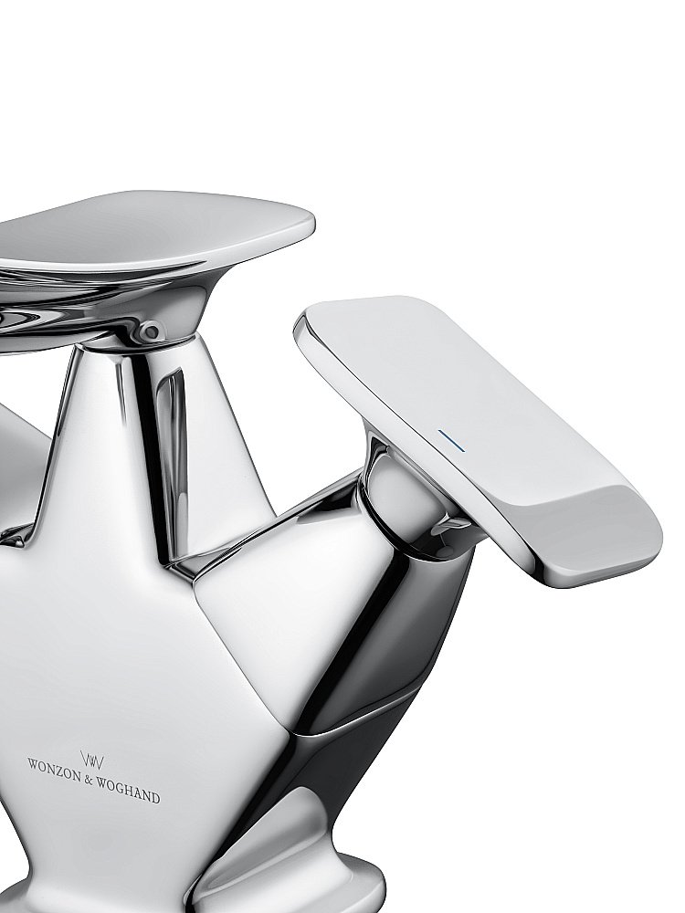 Смеситель для раковины WONZON & WOGHAND SHAKESPEARE, Хром (WW-651101-CR) купить в интернет-магазине сантехники Sanbest