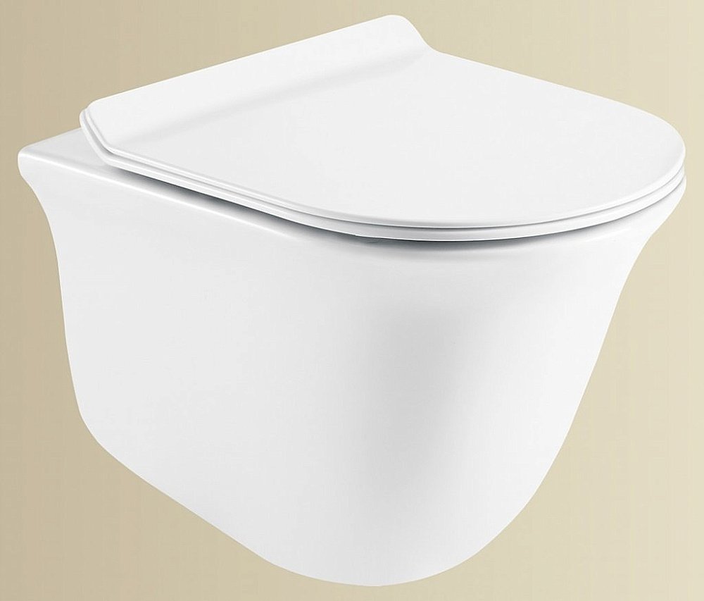 Унитаз подвесной BelBagno ORLANDO безободковый, с крышкой микролифт купить в интернет-магазине Sanbest