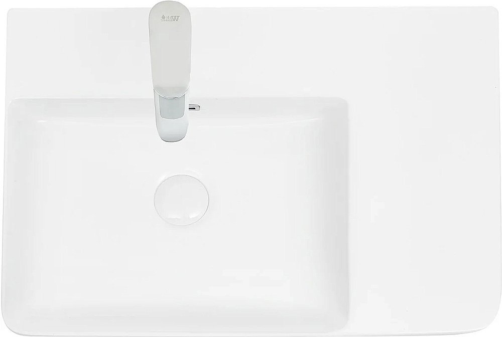 Раковина накладная WeltWasser WW ELBACH 2223 60,5 белая купить в интернет-магазине Sanbest