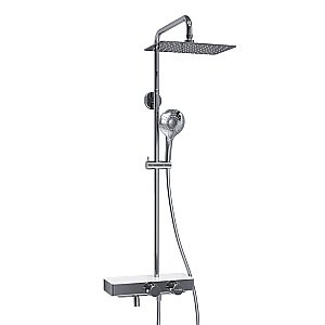 Душевая система WasserKraft Aller SET2648 Thermo хром купить в интернет-магазине сантехники Sanbest