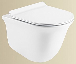 Унитаз подвесной BelBagno ORLANDO безободковый, с крышкой микролифт купить в интернет-магазине Sanbest