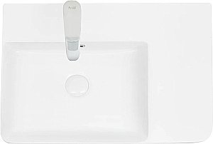 Раковина накладная WeltWasser WW ELBACH 2223 60,5 белая купить в интернет-магазине Sanbest