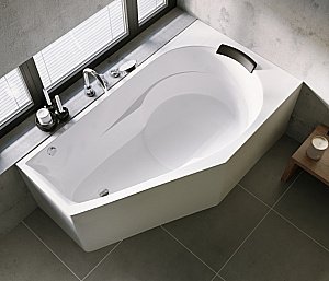 Акриловая ванна Riho Yukon 160x90 белая купить в интернет-магазине Sanbest