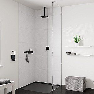 Верхний душ Hansgrohe Vernis Shape 26281670 черный матовый купить в интернет-магазине сантехники Sanbest