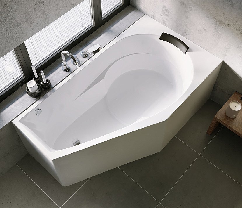 Акриловая ванна Riho Yukon 160x90 белая купить в интернет-магазине Sanbest