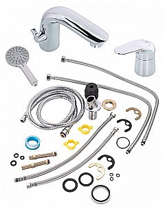 Смеситель на борт ванны Agger A3333300 купить в интернет-магазине сантехники Sanbest