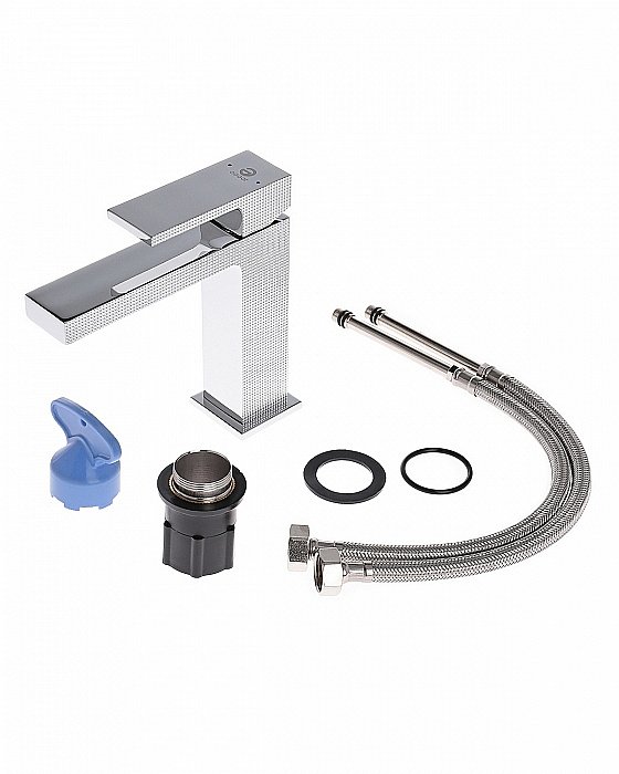 Смеситель для раковины Agger Great A2802111 с декором купить в интернет-магазине сантехники Sanbest