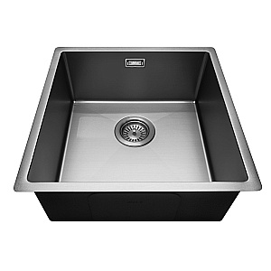 Кухонная мойка ABBER Wasser Kreis 44 AF2195GM оружейная сталь купить в интернет-магазине сантехники Sanbest