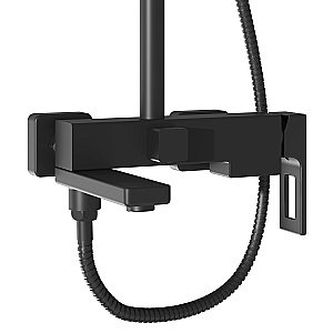 Душевая система Grossman Pragma 500.K35.03.210 черный матовый купить в интернет-магазине сантехники Sanbest