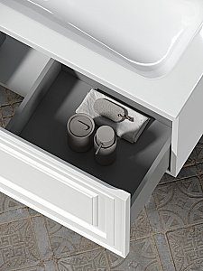 Тумба с раковиной Sancos Very VR100RW + CN7015 100 для ванной в интернет-магазине Sanbest
