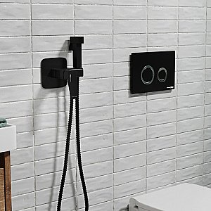 Гигиенический душ WasserKRAFT Nuthe 9138 черный матовый купить в интернет-магазине сантехники Sanbest