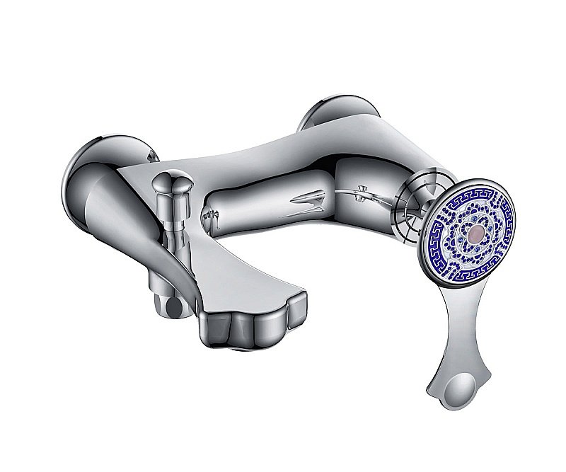 Смеситель для ванны Bronze de Luxe Yasmina T800/B01 хром купить в интернет-магазине сантехники Sanbest