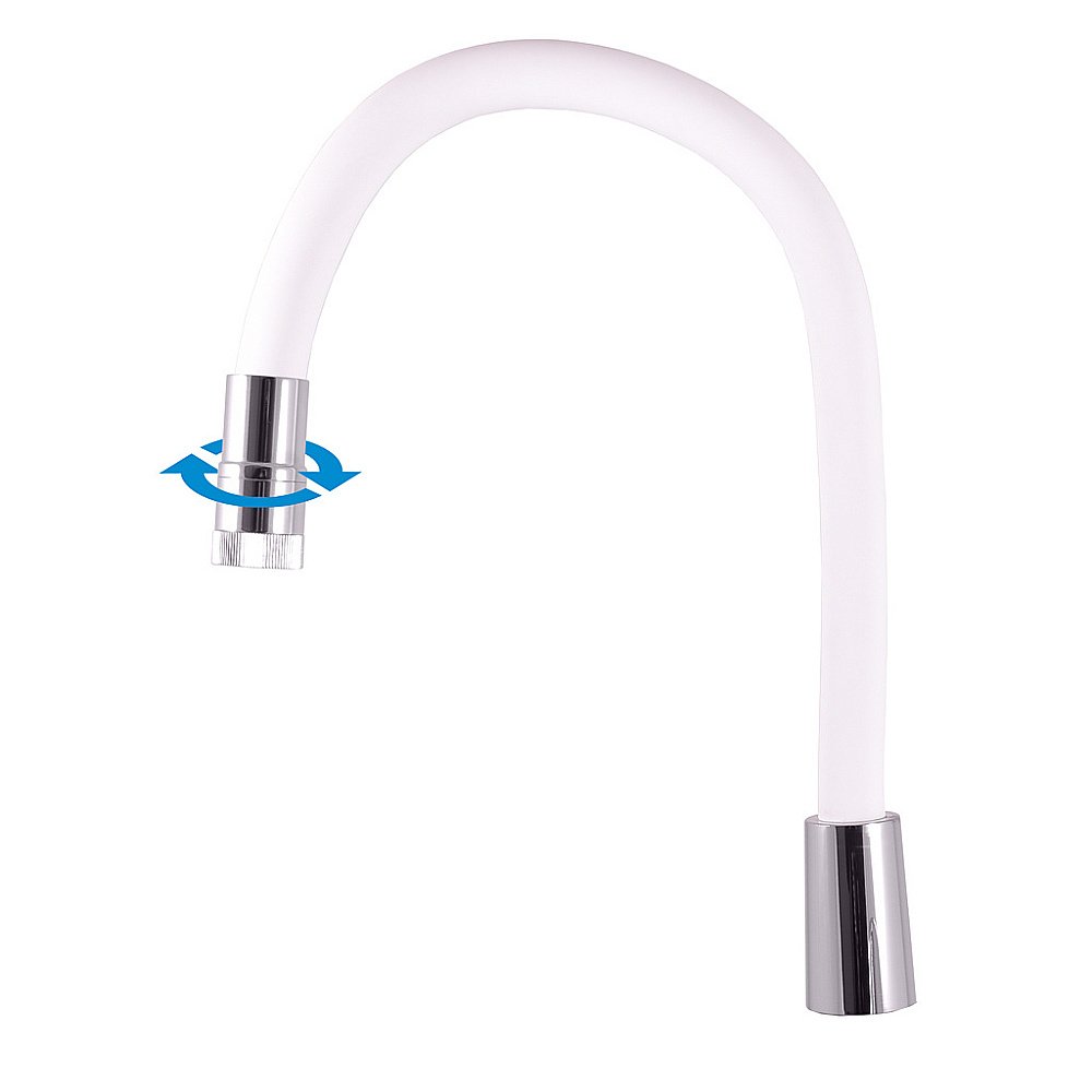 Излив Rav-Slezak SR0016B/11 белый/хром купить в интернет-магазине сантехники Sanbest