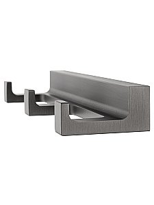 Вешалка с 3 крючками для ванной WONZON & WOGHAND ECLIPSE, Темный графит (WW-9135-GM) купить в интернет-магазине сантехники Sanbest