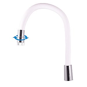 Излив Rav-Slezak SR0016B/11 белый/хром купить в интернет-магазине сантехники Sanbest