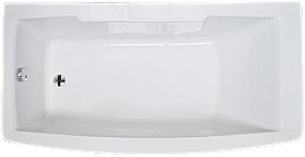 Акриловая ванна Royal Bath FATO RB326100 170х85 белый купить в интернет-магазине Sanbest