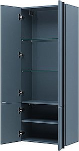 Пенал Allen Brau REALITY 1.32003.BGM 60 синий матовый для ванной в интернет-магазине сантехники Sanbest