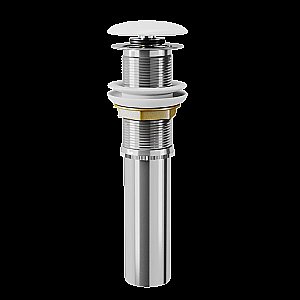 Донный клапан D&K DC9008 белый матовый купить в интернет-магазине сантехники Sanbest