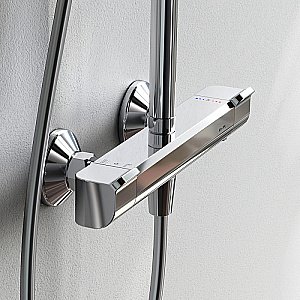 Душевая система AM.PM Func F078F400 хром купить в интернет-магазине сантехники Sanbest