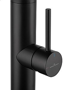 Смеситель для кухни с гибким изливом и подключением фильтра WONZON & WOGHAND, Черный матовый (WW-88458007-MB) купить в интернет-магазине сантехники Sanbest