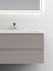 Тумба с раковиной Sancos SNOB T SNT100SM 100 Doha Soft для ванной в интернет-магазине Sanbest