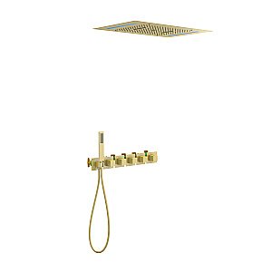 Душевая система Timo Petruma SX-5229/17SM золото матовое купить в интернет-магазине сантехники Sanbest