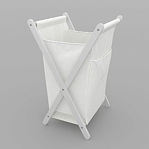 Корзина для белья WasserKRAFT Nau WB-773-L купить в интернет-магазине сантехники Sanbest