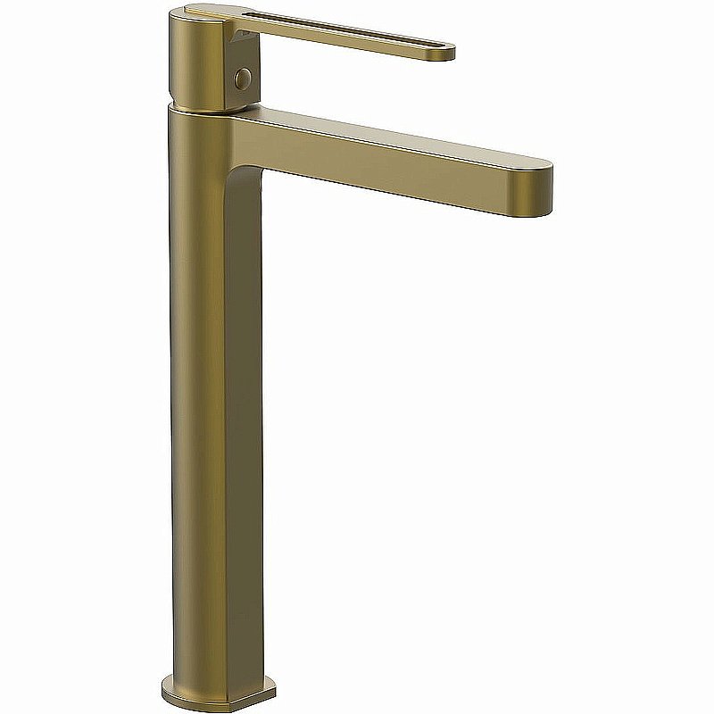 Смеситель для раковины Vincea Rondo VBF-1R2BG брашированное золото купить в интернет-магазине сантехники Sanbest