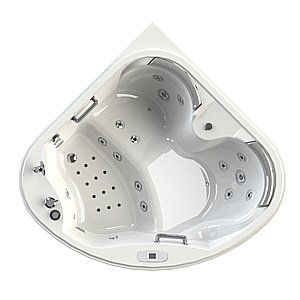 Минибассейн Радомир Корнелия 180х180 Gold белый купить в интернет-магазине Sanbest