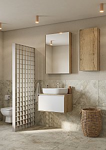 Раковина накладная Акватон Одри 62 1WH501710 белая купить в интернет-магазине Sanbest