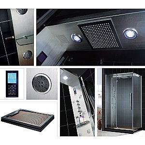 Душевая система RGW Shower Panels SP-6143-01 50140801-01 хром купить в интернет-магазине сантехники Sanbest