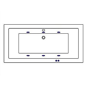 Ванна с гидромассажем WhiteCross SAVIA DUO SOFT 170x80 белая/хром купить в интернет-магазине Sanbest