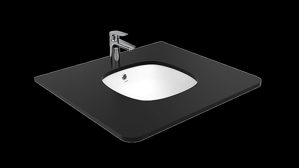 Раковина Creavit Solo 44 SO037-0000 белая купить в интернет-магазине Sanbest