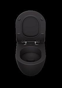 Унитаз подвесной CREAVIT FREE FE320-11AM00E антрацит матовый купить в интернет-магазине Sanbest