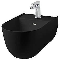 Биде подвесное Artceram The One THB001 Nero Matt купить в интернет-магазине Sanbest