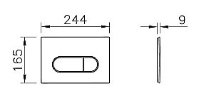 Кнопка для инсталляции Vitra Root Round 740-2225 шлифованное золото купить в интернет-магазине сантехники Sanbest