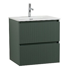 Тумба с раковиной BelBagno UNO-600-2C-SO-VO еловый матовый для ванной в интернет-магазине Sanbest