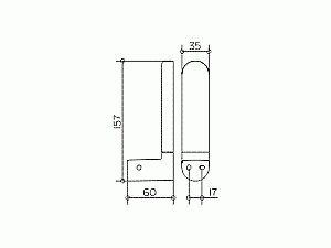 Держатель для запасного рулона KEUCO Elegance New купить в интернет-магазине сантехники Sanbest