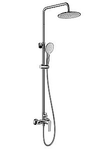 Душевая система WONZON & WOGHAND Blend, Хром (WW-A30103-CR) купить в интернет-магазине сантехники Sanbest